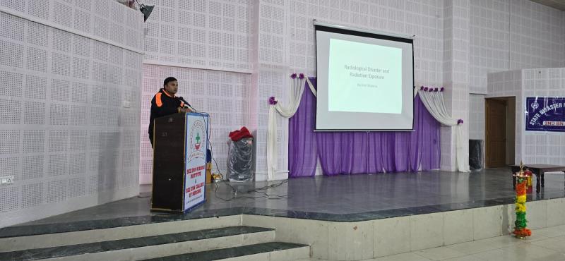 Bee Enn College of Nursing and Bee Enn Nursing organised the Disaster Mock drill with the collaboration of State Disaster Relief Team. The exemplified skills are demonstrated by SDRF team under the leadership of Mr.SS Saini to the students at BECON campus on 07-01-26.