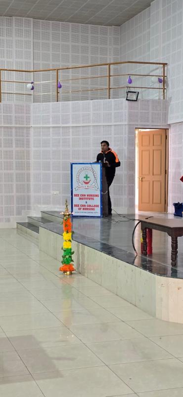 Bee Enn College of Nursing and Bee Enn Nursing organised the Disaster Mock drill with the collaboration of State Disaster Relief Team. The exemplified skills are demonstrated by SDRF team under the leadership of Mr.SS Saini to the students at BECON campus on 07-01-26.