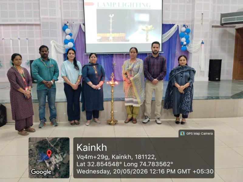  Students of M.Sc Nursing 2nd year Community Health Nursing department organized an Organ Donation Pledge Drive in collaboration with State Organ and Tissue Transplant Organization, Jammu. Dr. Poonam Mahajan, Joint Director, Ms. Anshu Sharma, Consultant (IEC/Media), Mr. Irfan Ahmad Lone, Transplant Coordinator, Ms. Nisha Kumari, Program Assistant cum DEO, SOTTO, J&K graced the occasion. Students enthusiastically participated in the pledge drive and expressed their commitment towards creating awareness. During the programme, students who actively participated in Naman Diwas activities were felicitated and appreciated for their dedication, creativity, and enthusiastic involvement. Certificates were distributed to the participants by the respected dignitaries and faculty members.