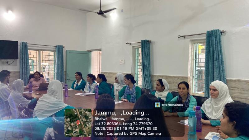 Our Post Basic bsc nursing & Bsc 4th sem celebrated World Heart Day on 29/9/25 in Super Speciality Hospital.Post bsc students performed" Nukkad Natak" & "Health Education" by Bsc nsg students under the guidance of Smt.Kusum Lata(Professor cum HOD Medical surgical Nursing), Mr.Umar bin ul azeez (Nursing Tutor),Ms.Priyanka Choudhary (Nursing Tutor),Ms.Anshu Raina (Nursing Tutor) Ms.Fiza Tabassum (Nursing Tutor).